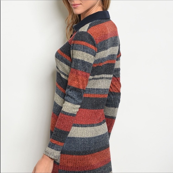 ✨Comfy Red Sweater Dress✨ - Picture 3 of 4